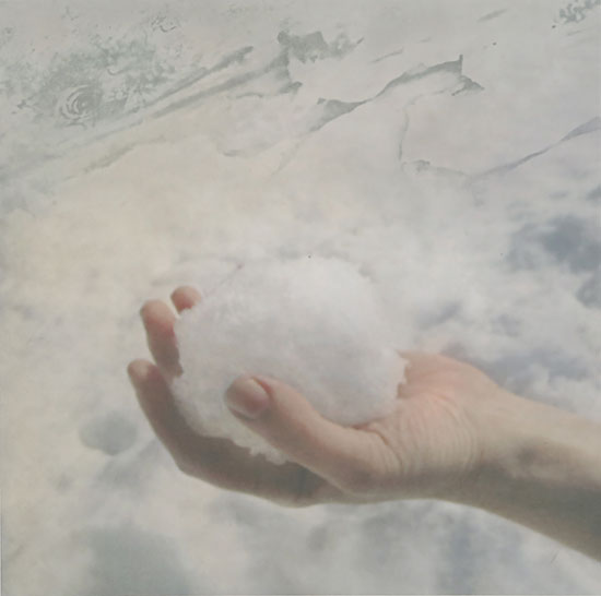 Tracy Templeton Teaching (Everything I Know You’ve Said (2013, 11x11", 18x17", Digital Etching Chine Colle))